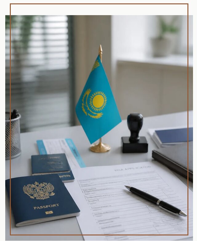 Оформление визы в Казахстан для поездки и работы в Орске